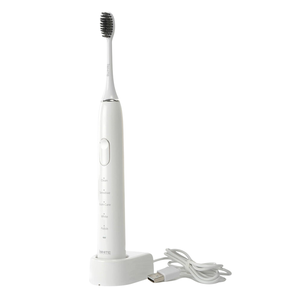 IWHITE Sonická zubná kefka s aktívnym uhlím