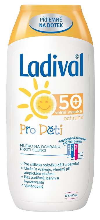 LADIVAL Detské mlieko SPF50+ 200 ml