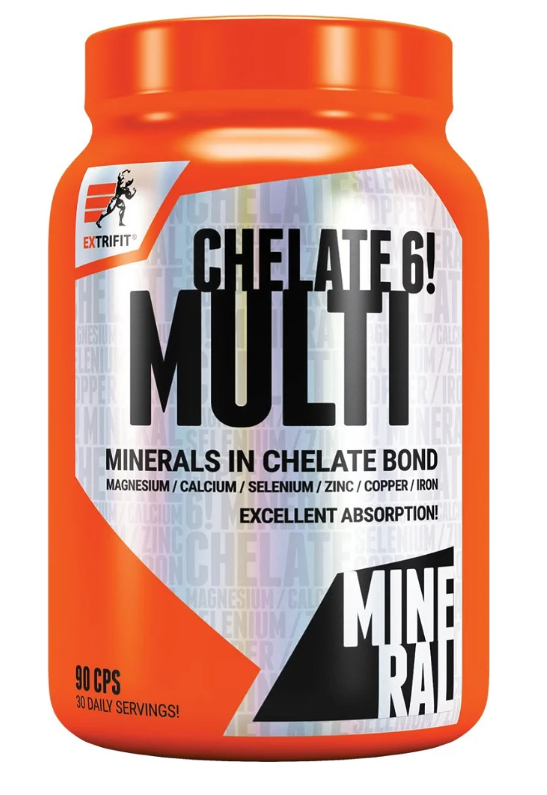 Extrifit Multi Mineral Chelate 6!, 90 kapsúl