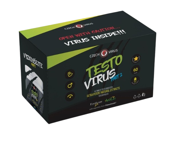 Czech Virus Testo Virus Part 2, 120 kapsúl