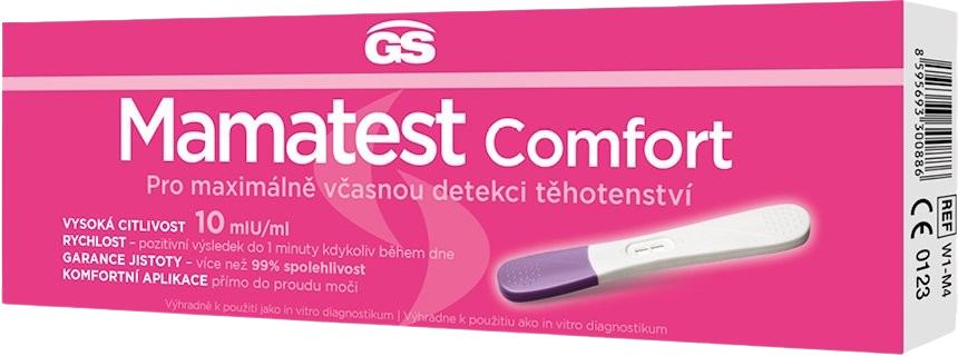 GS Mamatest Comfort tehotenský test