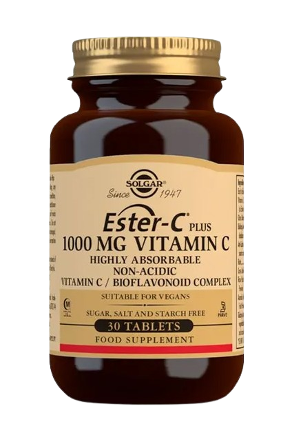 SOLGAR Ester C plus 1000 mg 30 tabliet kúpite na Pilulka.sk