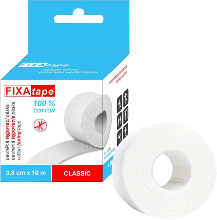 FIXATAPE Classic Athletic Bavlnená tejpovacia páska 3,8 cm x 10 m 1 ks