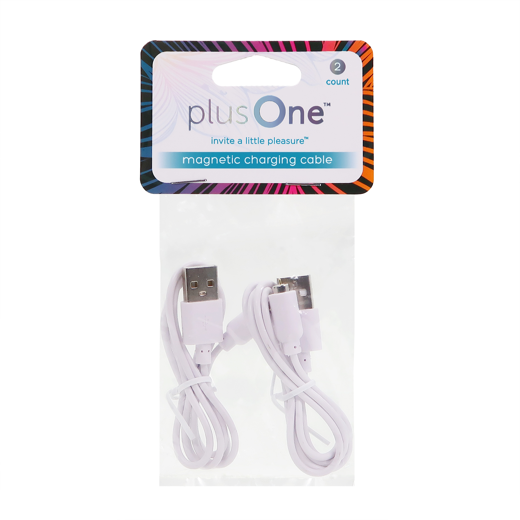 PLUSONE Magnetický USB kabel PLO-6717 2 ks
