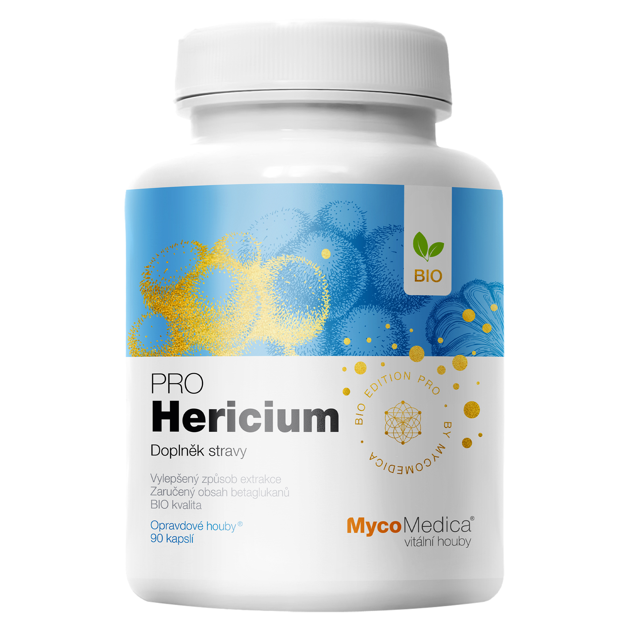 MYCOMEDICA BIO Hericium PRO 90 kapslí