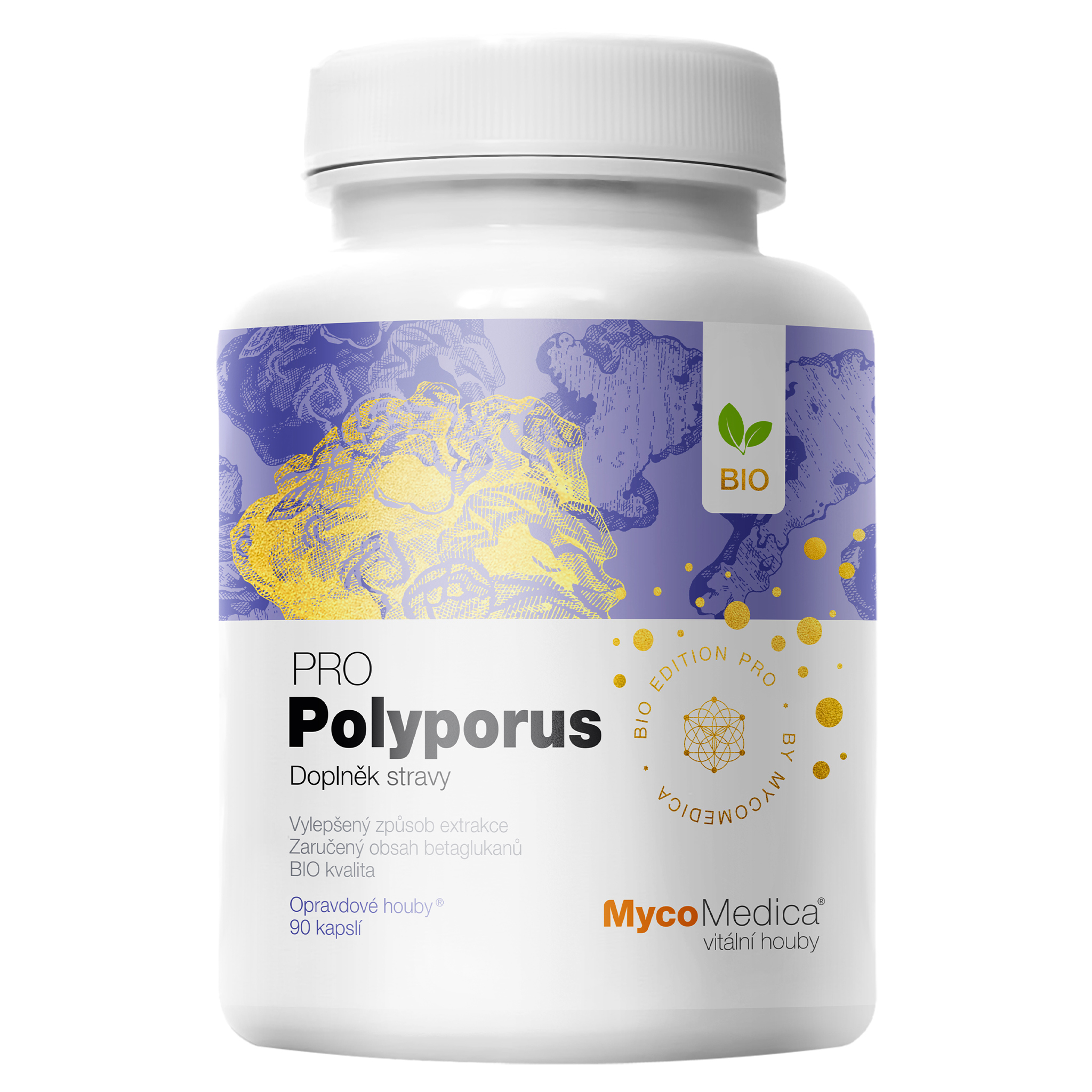 MYCOMEDICA BIO Polyporus PRO 90 kapslí