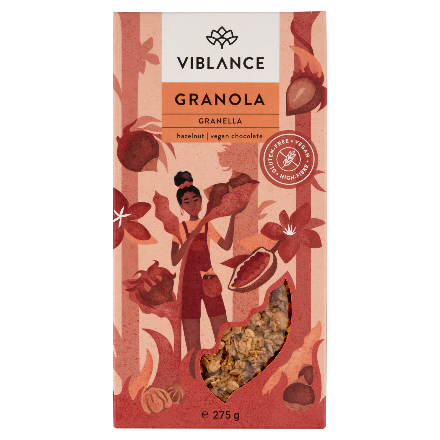 Fotografie VIBLANCE Granola - Granella Lískooříšková 275 g