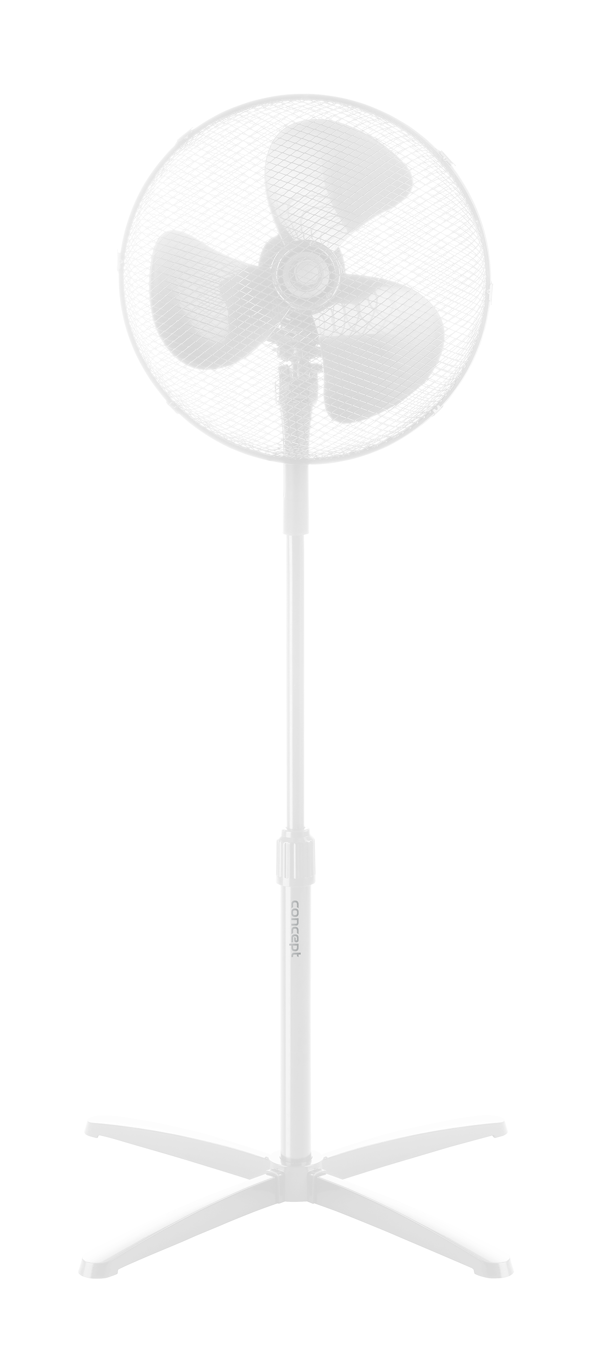 CONCEPT VS5051 Stojanový ventilátor bílý
