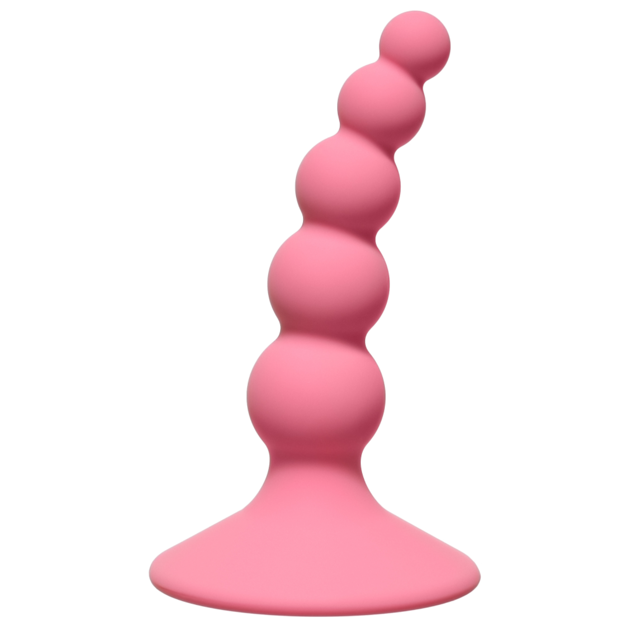 Lola Games Anální kuličky Ribbed Plug Pink