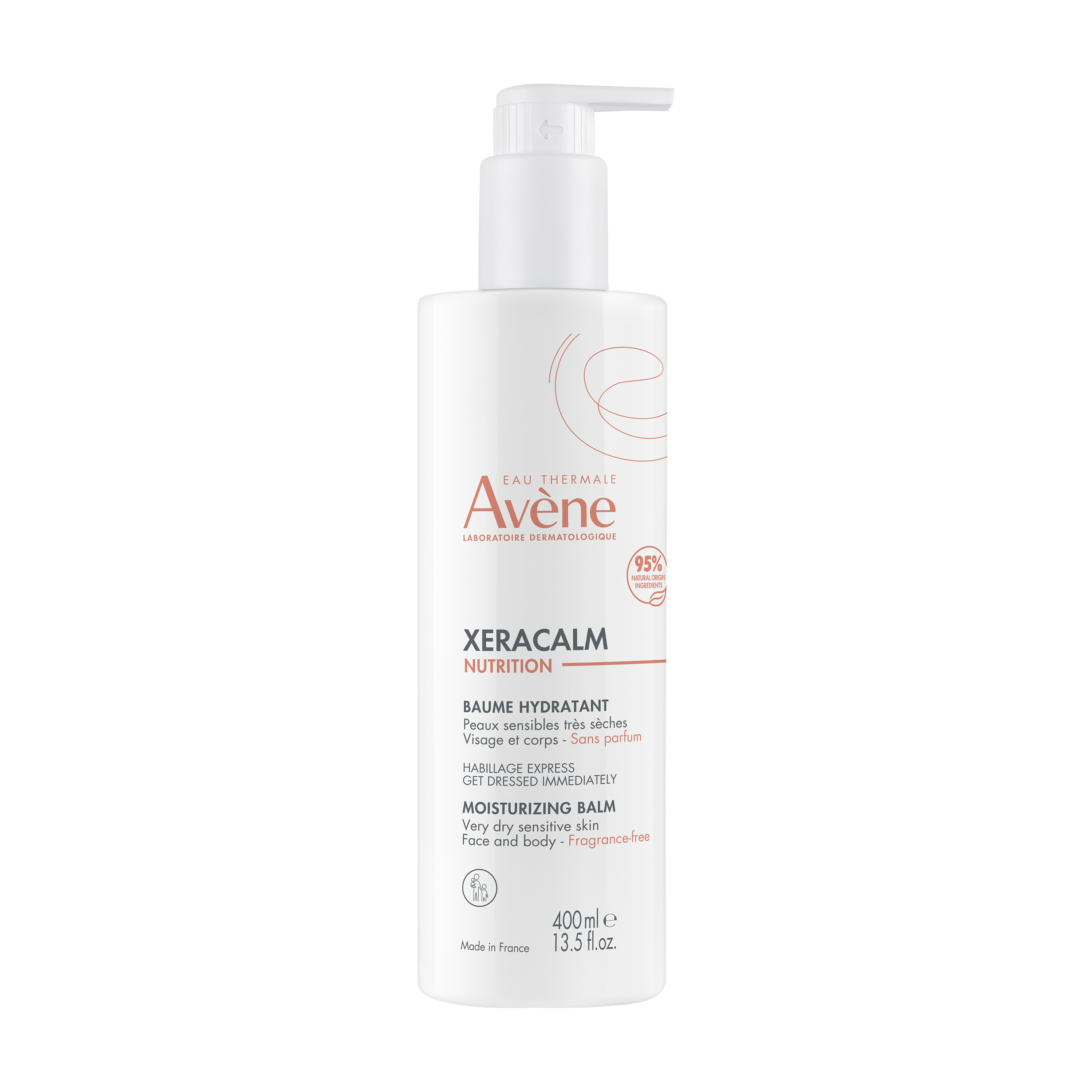 AVÈNE XeraCalm Nutrition Hydratační balzám 400 ml