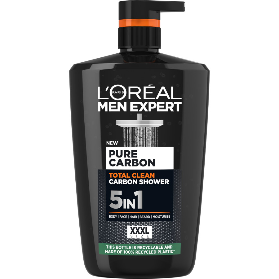 L'ORÉAL PARIS Men Expert pure carbon XXXL sprchový gel 1000 ml