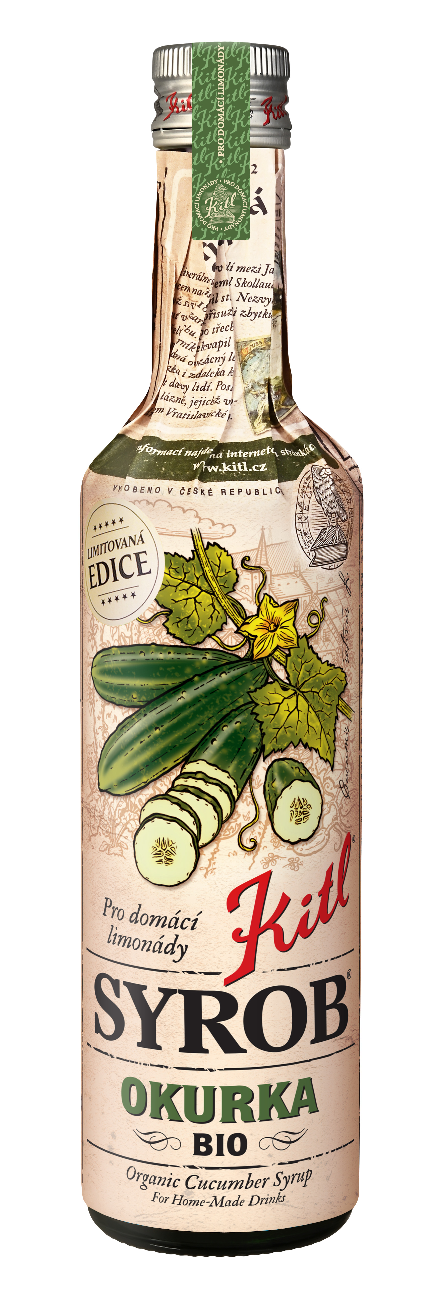 KITL Syrob Okurka BIO 500 ml
