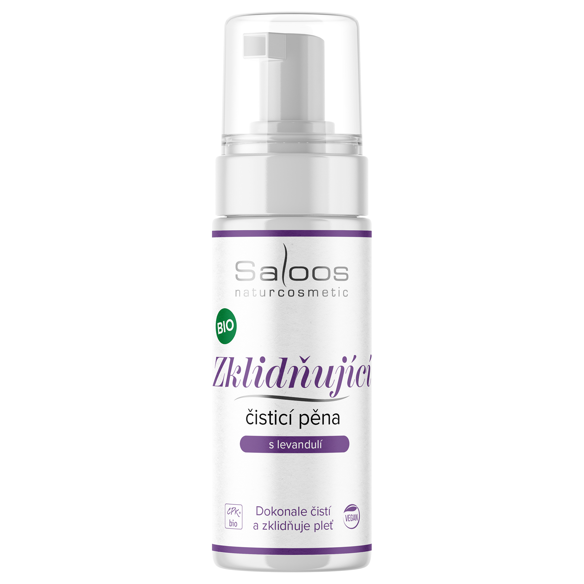 SALOOS Bio Zklidňující čisticí pěna 150 ml
