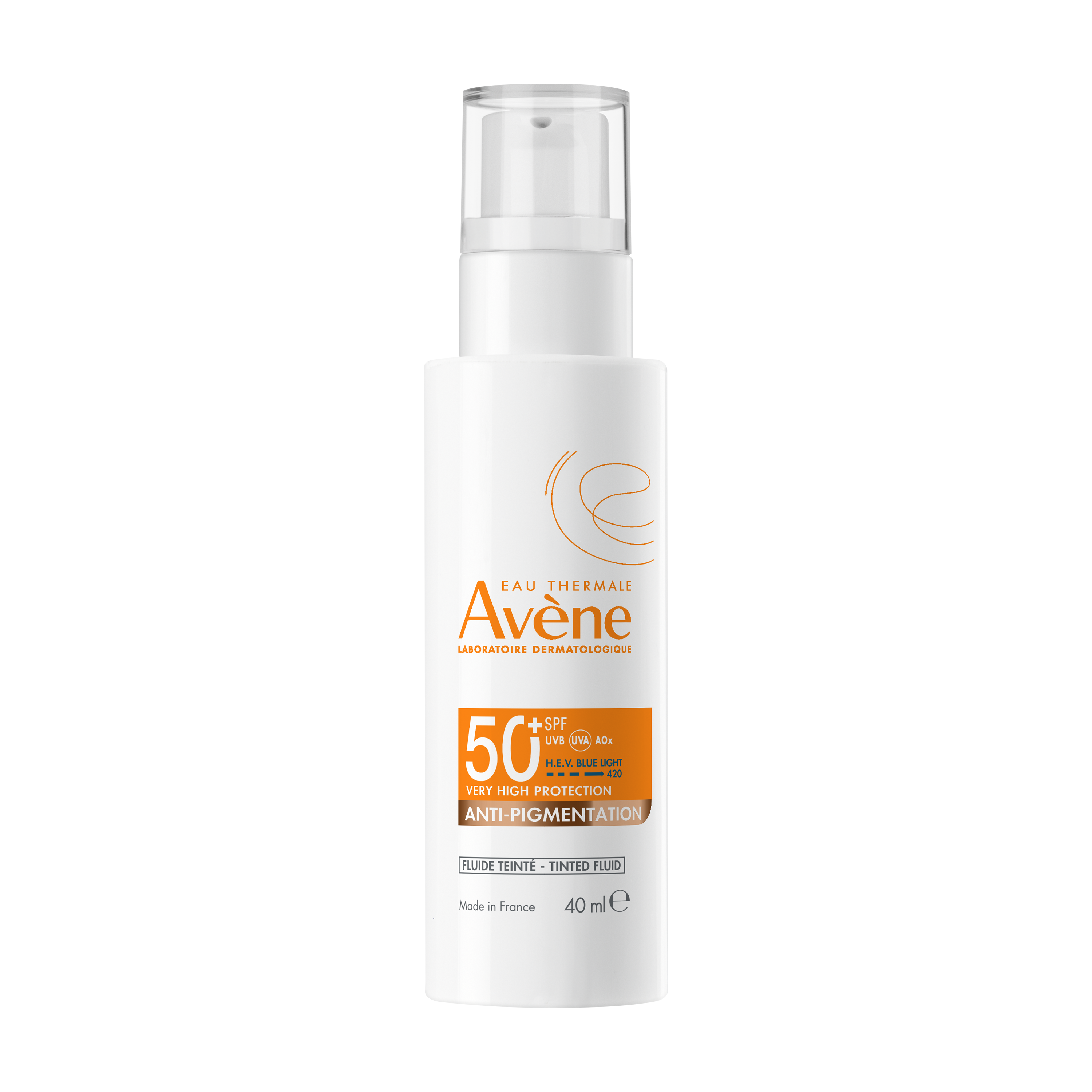 AVÈNE Tónovací fluid proti pigmentacím SPF50+, 40 ml