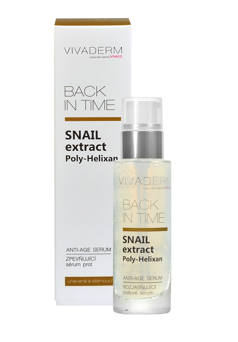 VIVACO Vivaderm Snail extract Rozjasňující sérum 30 ml