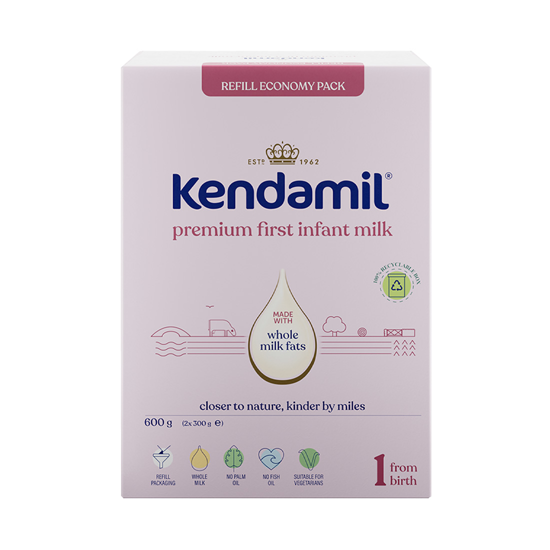 KENDAMIL Premium 1 600 g