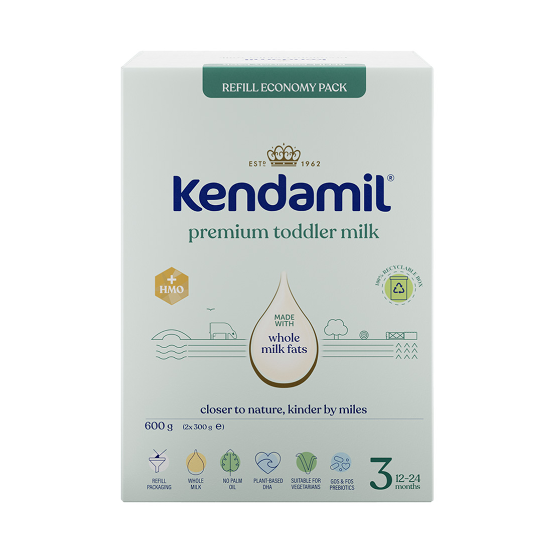 KENDAMIL Premium 3 HMO+ 600 g