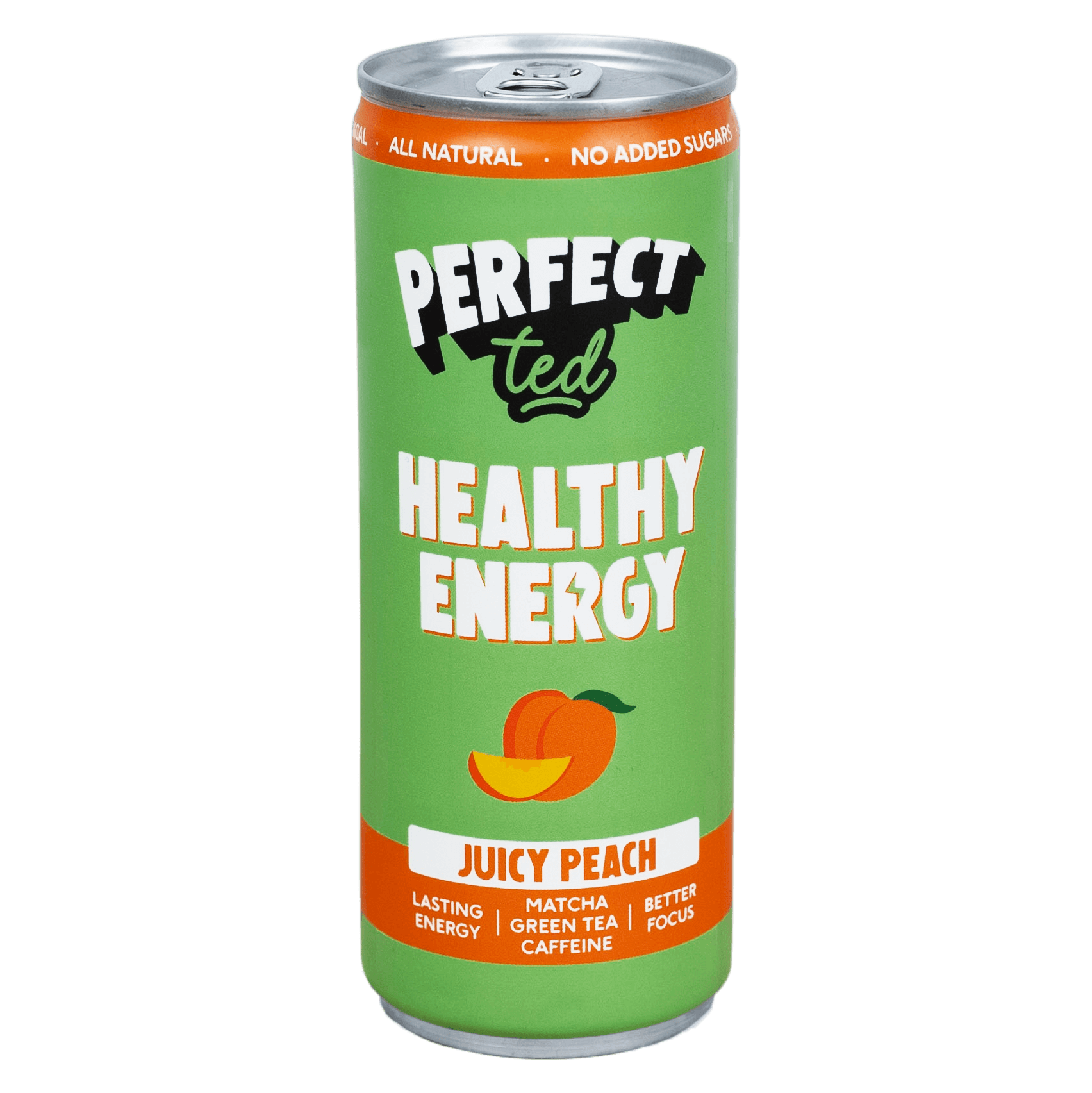 NATU Healthy Matcha Energy Drink broskev 250 ml
