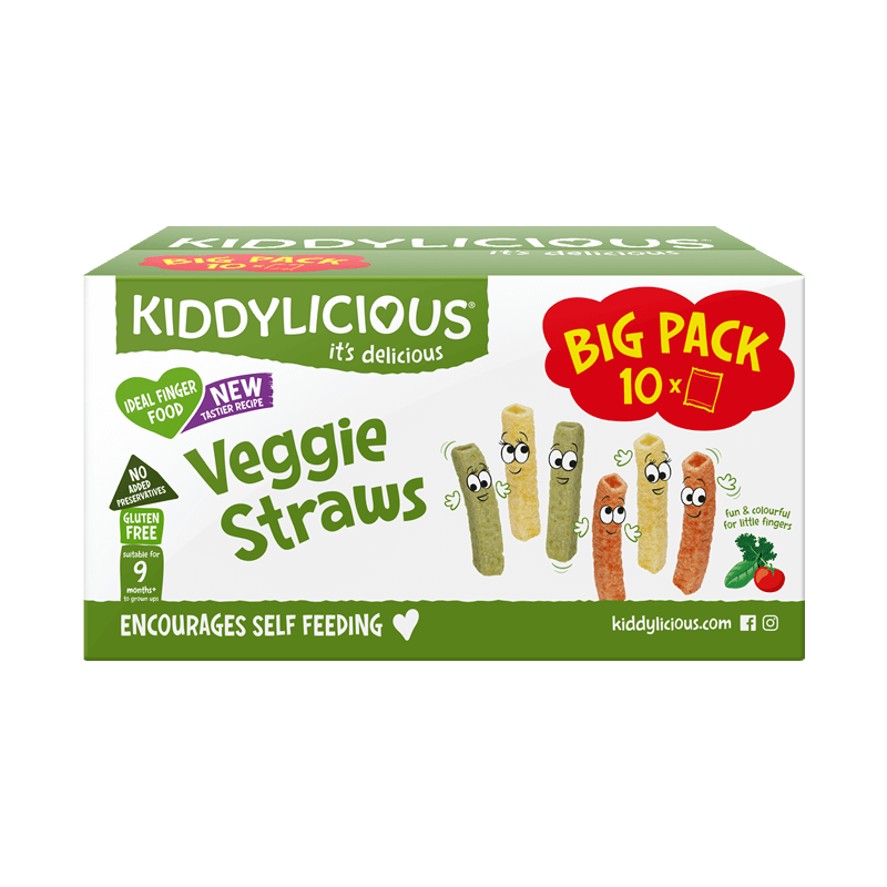 Fotografie KIDDYLICIOUS Tyčinky zeleninové box 10 x 12 g