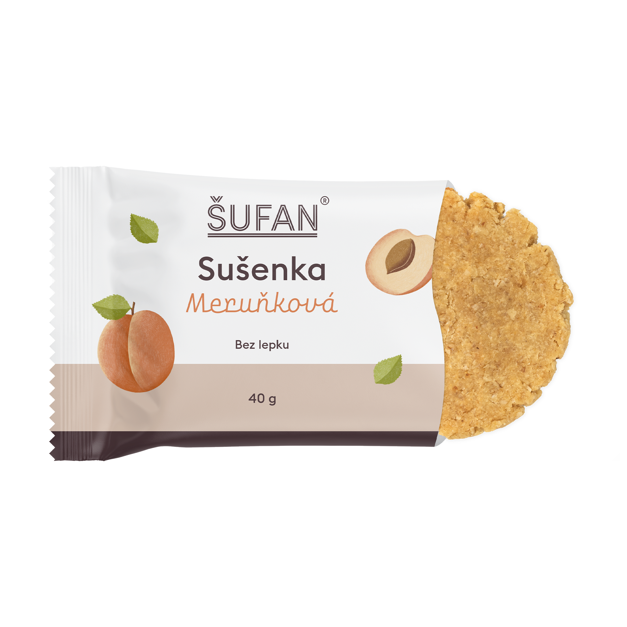 ŠUFAN Sušenka Meruňková 40 g