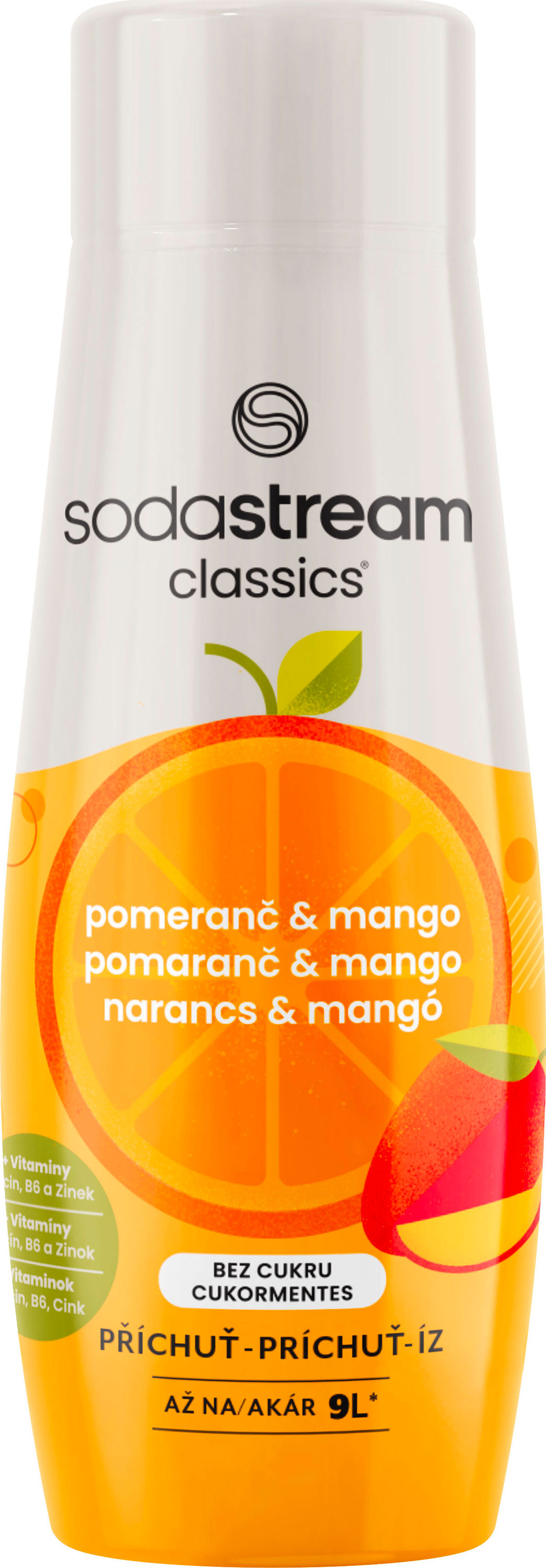 SODASTREAM Příchuť Pomeranč Mango Zero 440 ml