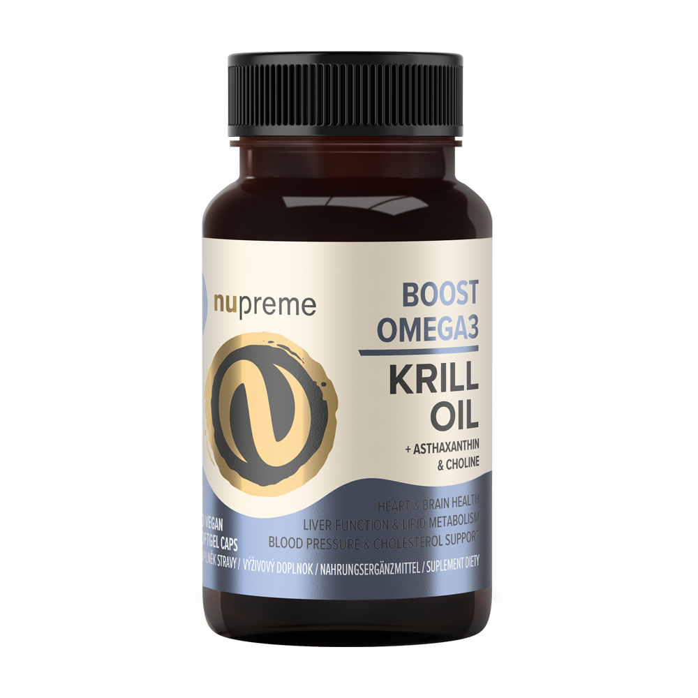 NUPREME Omega 3 Krillový olej 60 kapslí