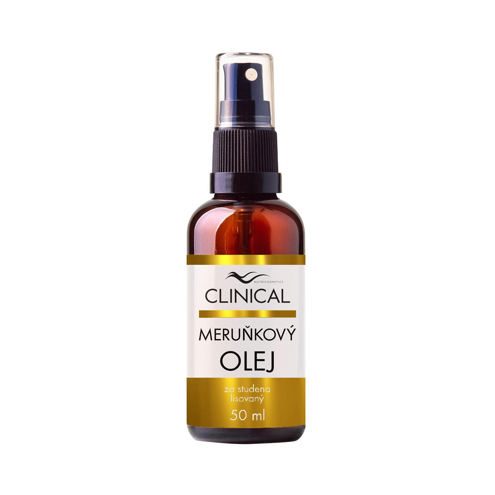 CLINICAL NUTRICOSMETICS Meruňkový olej za studena lisovaný 50 ml