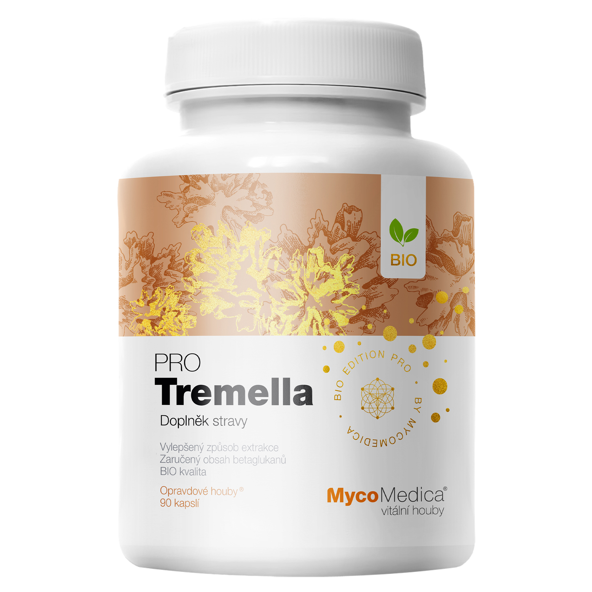 MYCOMEDICA BIO Tremella PRO 90 kapslí