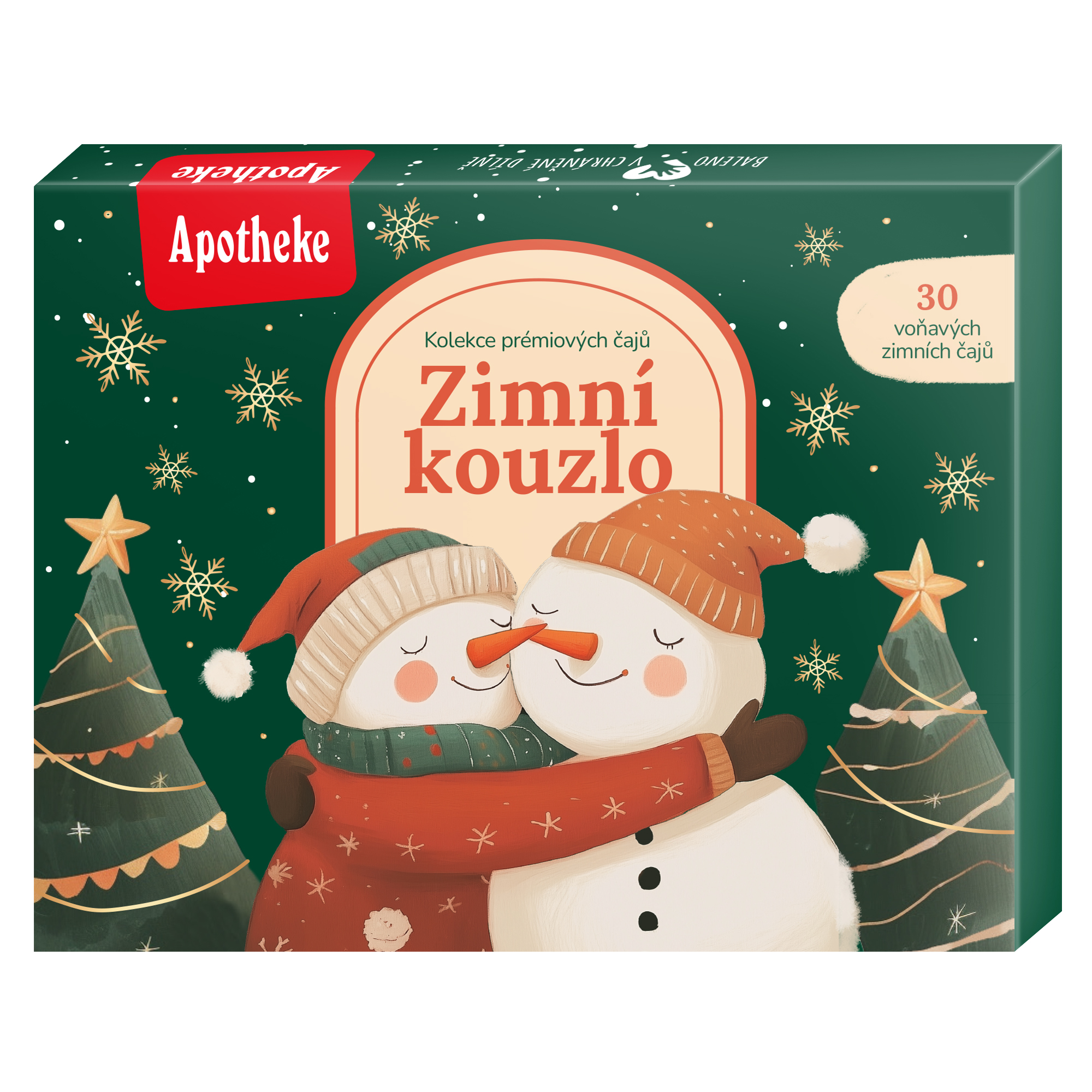 APOTHEKE Darčeková kolekcia ZIMNÉ KÚZLO 2025 30 x 2 g