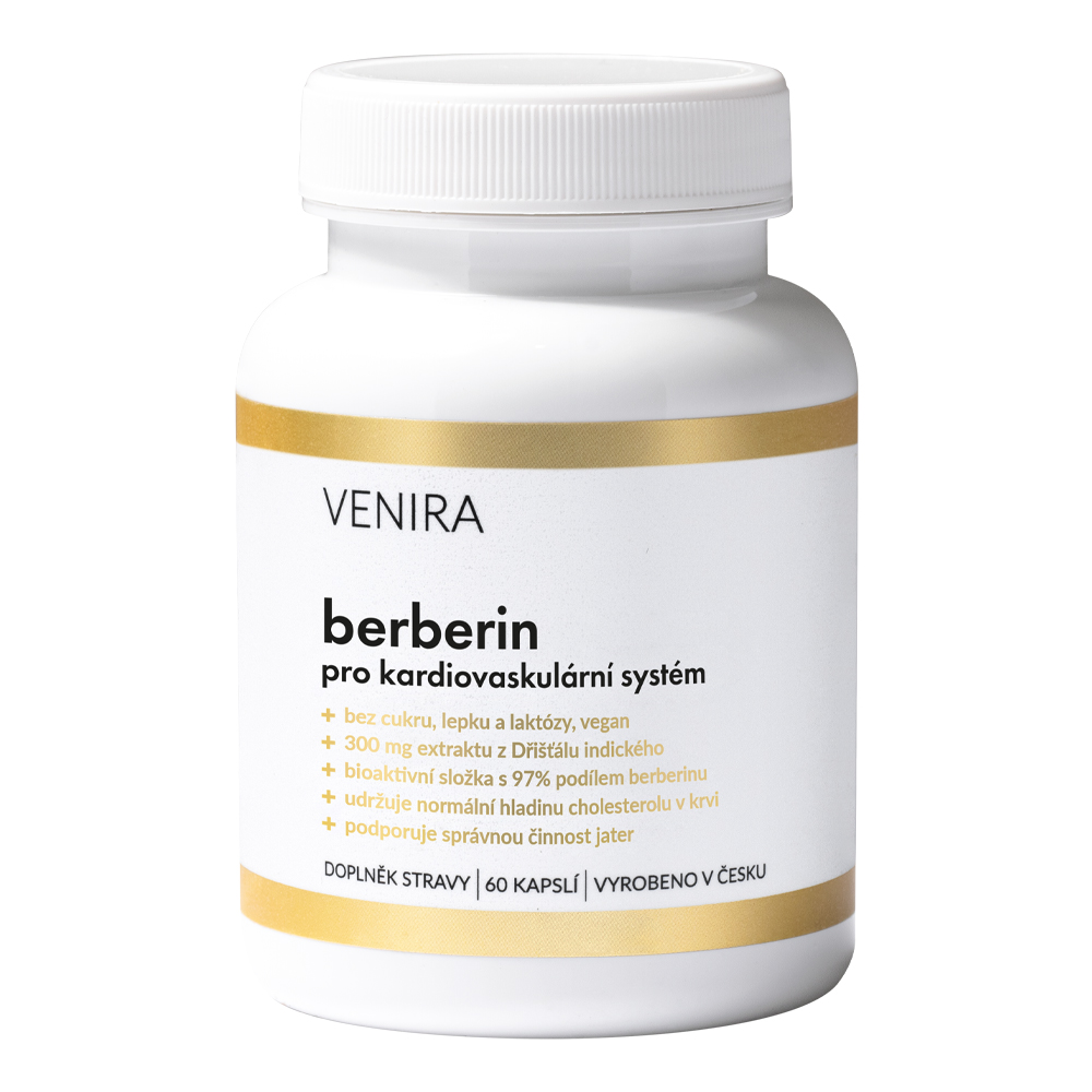 VENIRA Berberin 60 kapslí
