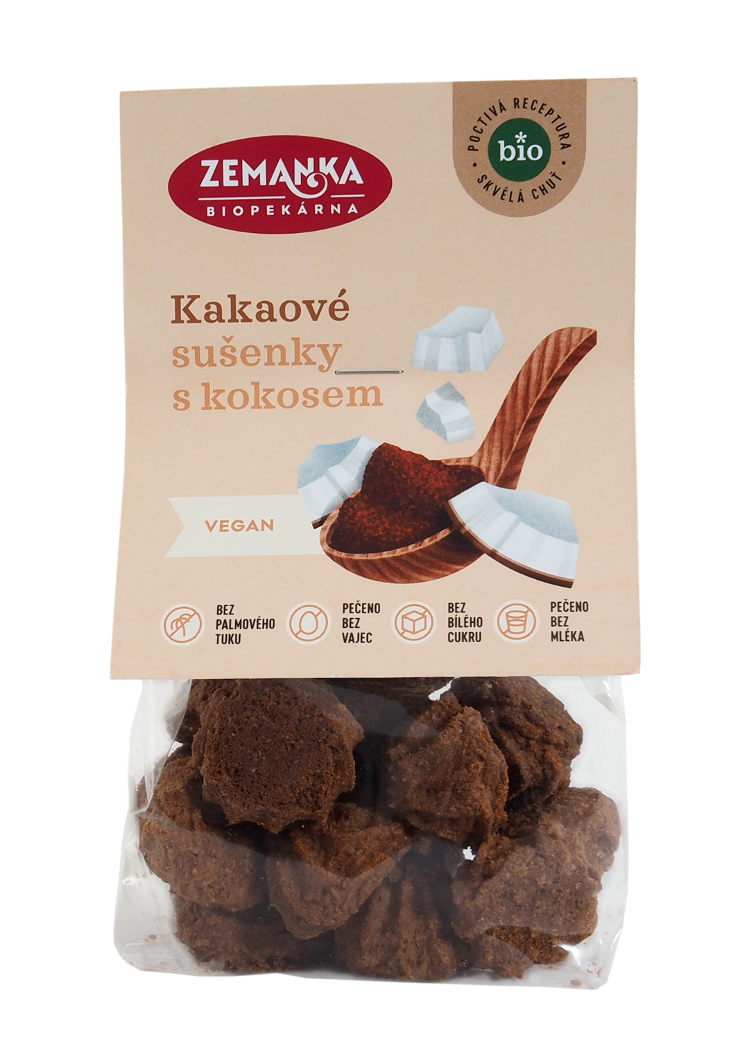 ZEMANKA Kakaové bio sušenky 100 g
