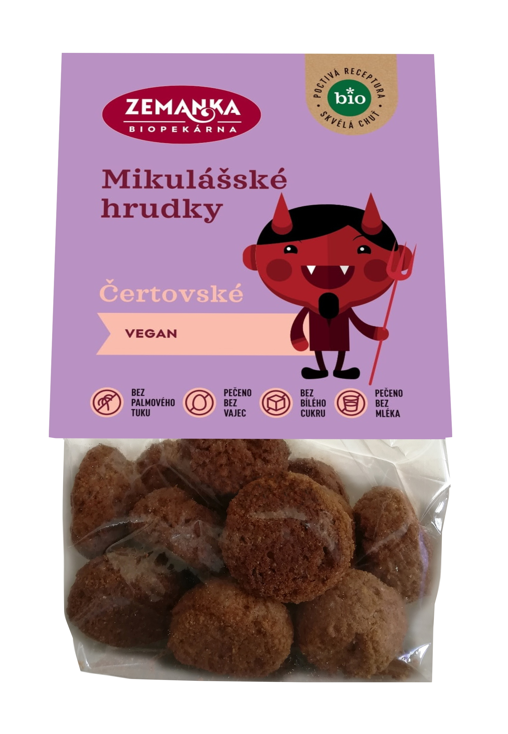 ZEMANKA Mikulášské BIO sušenky od čert 100 g