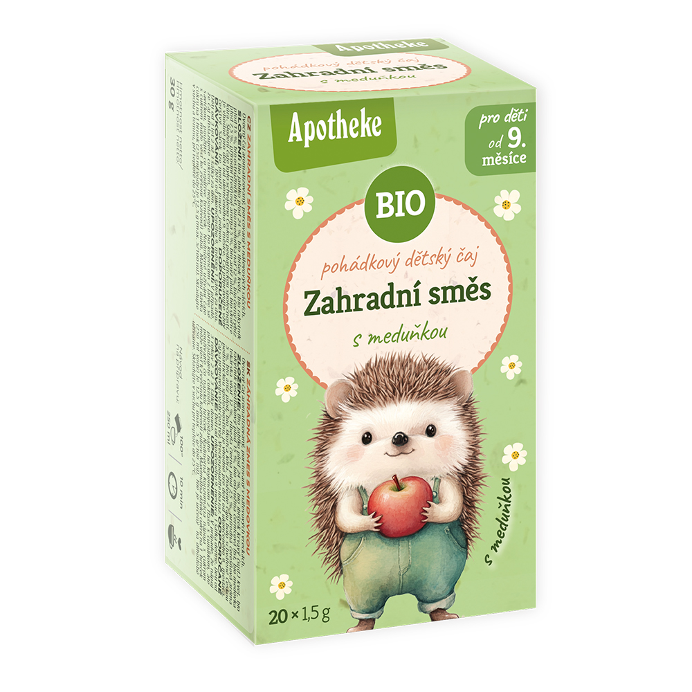 APOTHEKE BIO pohádkový čaj Zahradní směs s meduňkou 20 x 1.5 g