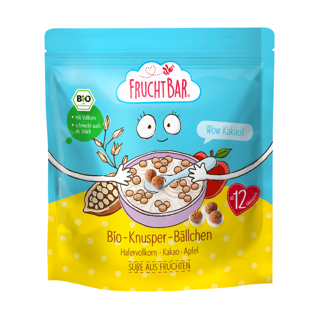 FRUCHTBAR BIO Cereálie kuličky s kakaem 125 g