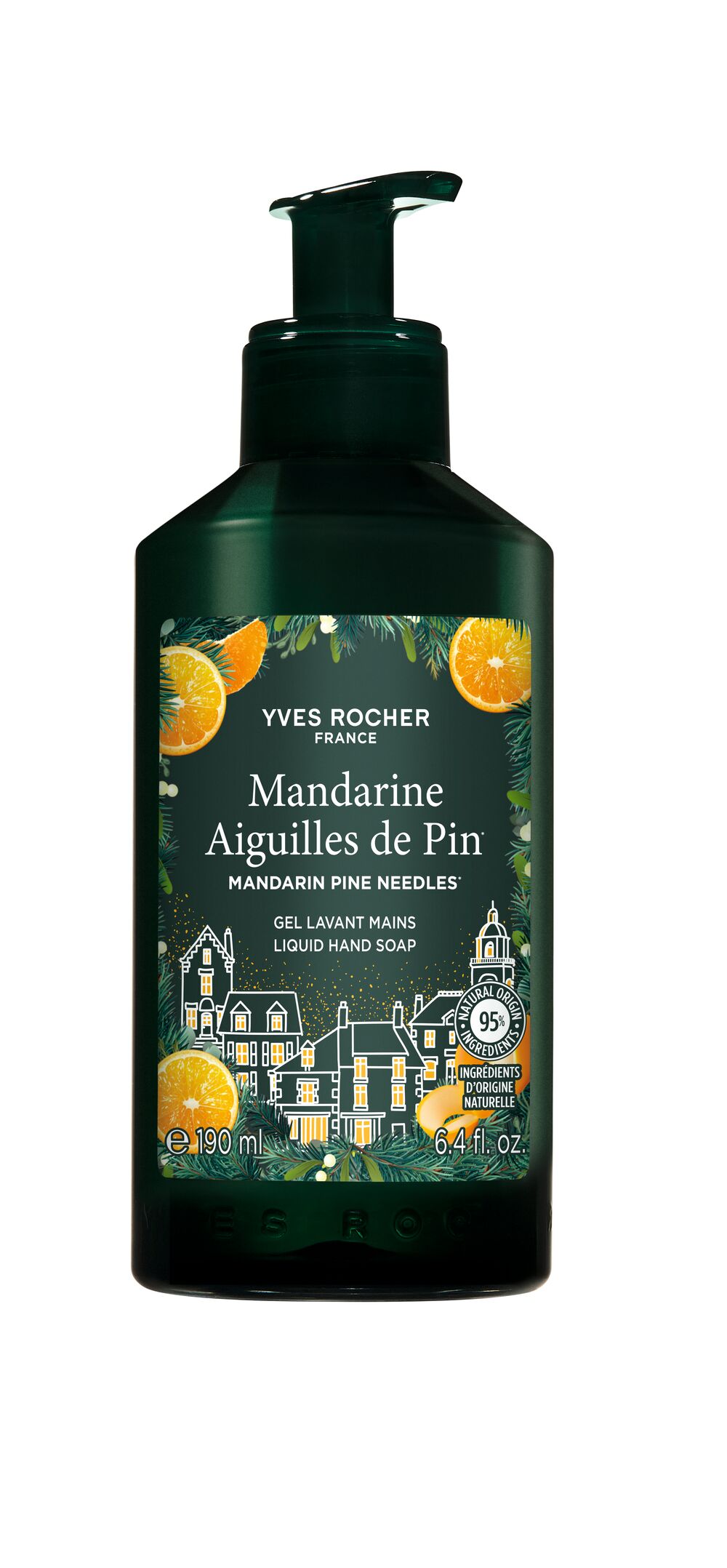 YVES ROCHER Tekuté mýdlo na ruce Mandarinka & jehličí, různé varianty 190 ml