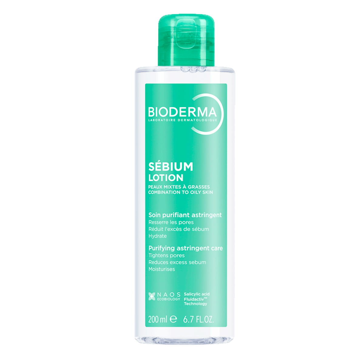 BIODERMA Sébium Lotion hydratační booster pro mastnou pleť 200 ml