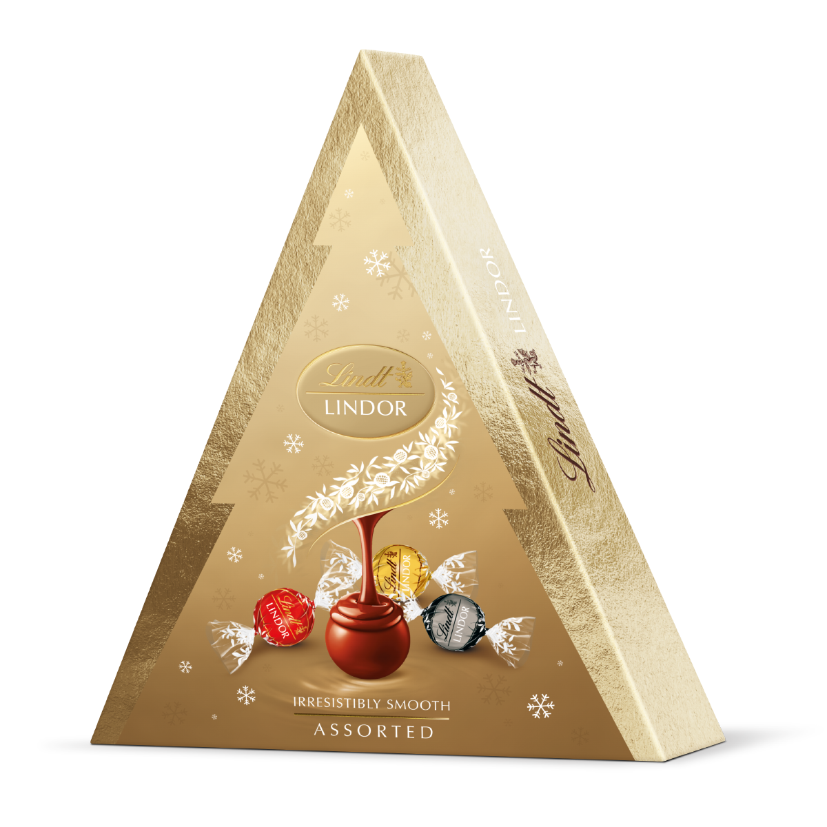 LINDOR Vianočný stromček Zlatý Mix