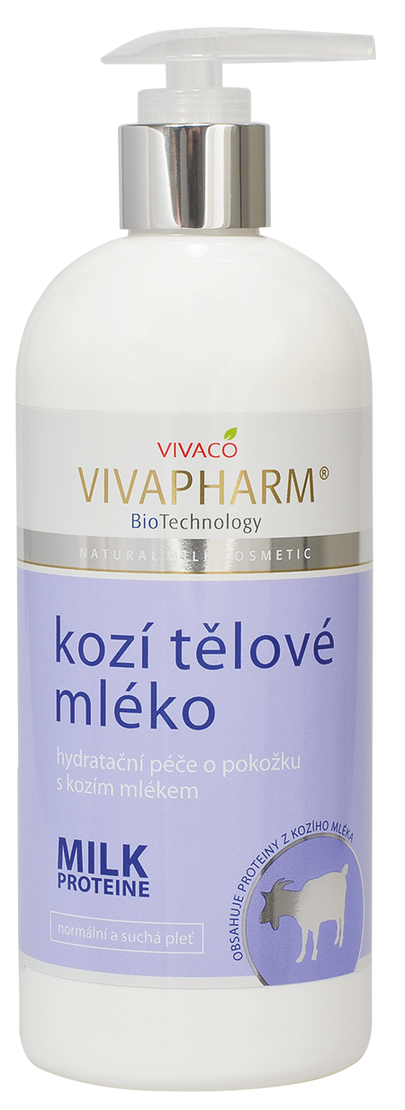 VivaPharm Kozí tělové mléko 400 ml