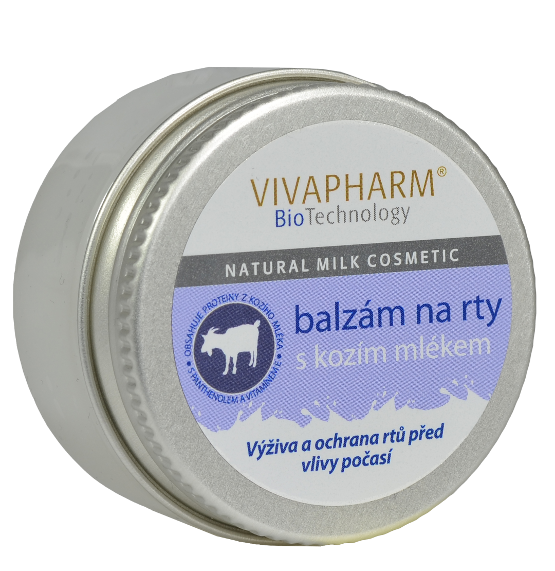 VIVAPHARM Balzám na rty s kozím mlékem 25 ml