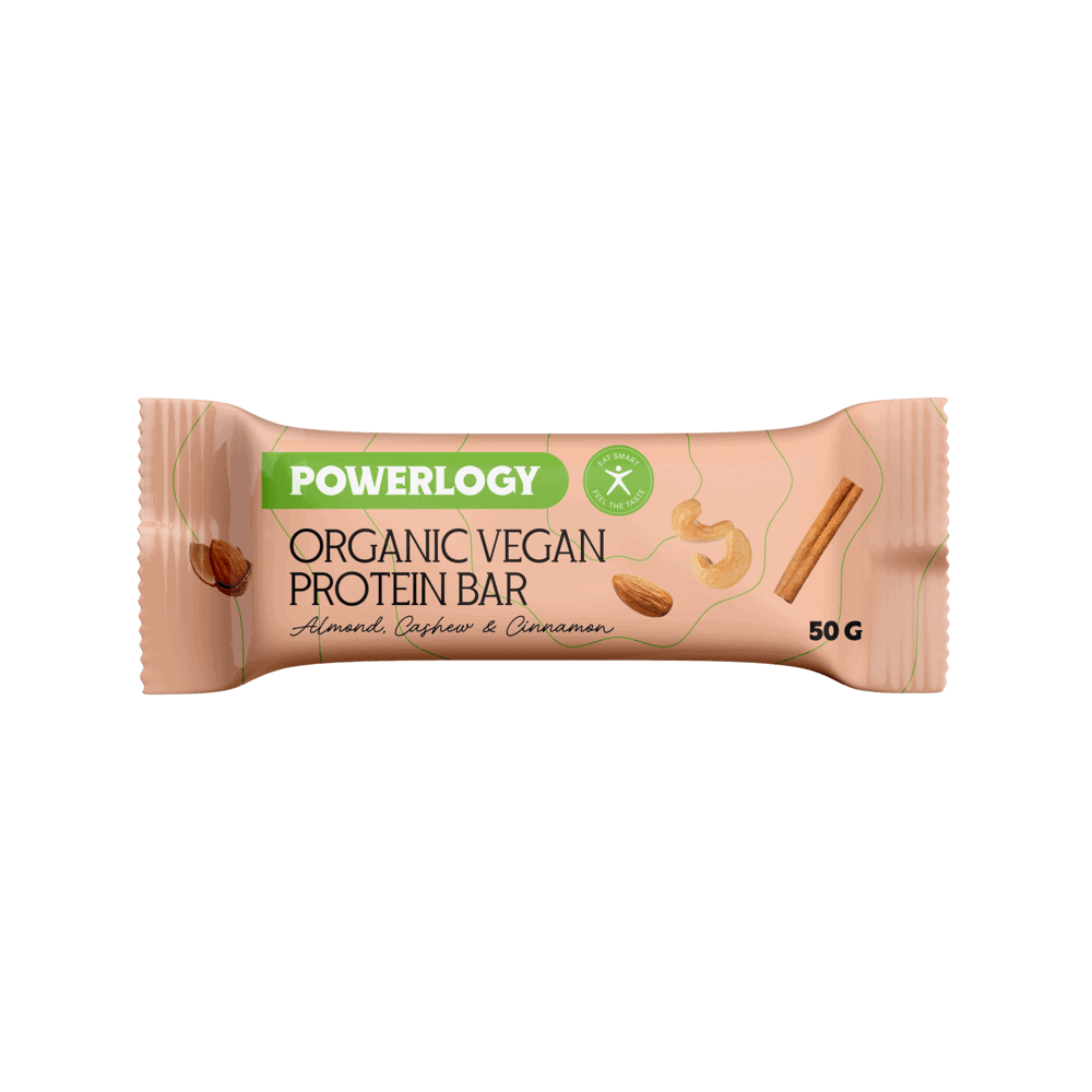 POWERLOGY Organic Vegan Protein Bar 50 g