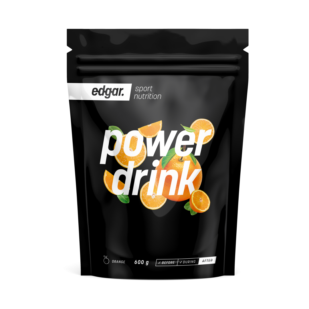 EDGAR Powerdrink Pomeranč 600 g