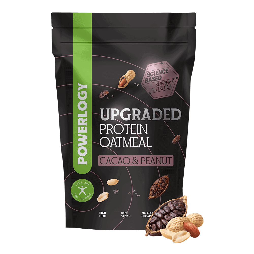 POWERLOGY Upgraded Protein Oatmeal Cacao and Peanut 350 g