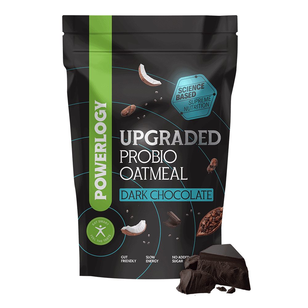 POWERLOGY Upgraded Probio Oatmeal Dark Choco 350 g
