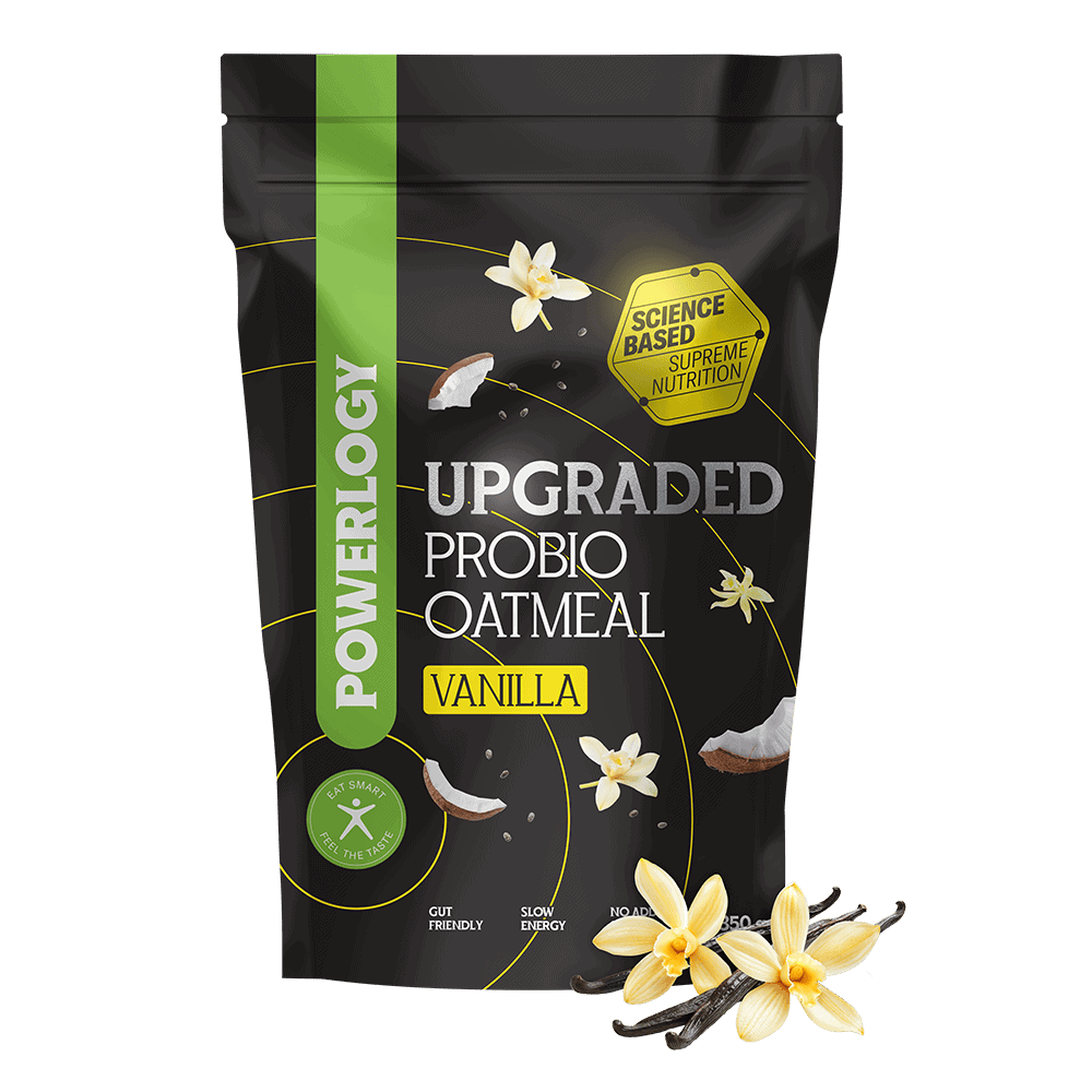 POWERLOGY Upgraded Probio Oatmeal Vanilla 350 g