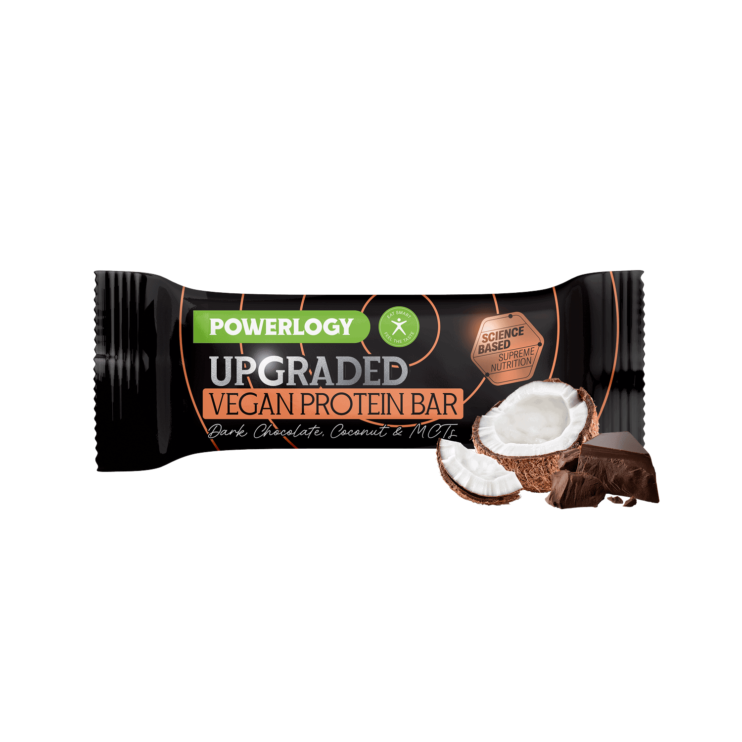POWERLOGY Upgraded Vegan Protein Bar 50 g