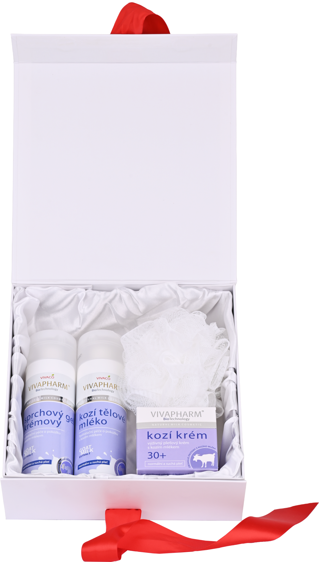 VIVACO Dárkový box kosmetiky s kozím mlékem