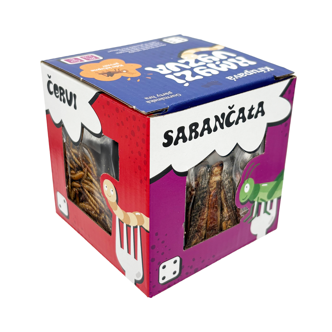 SENS Hmyzí výzva - gurmánská párty hra