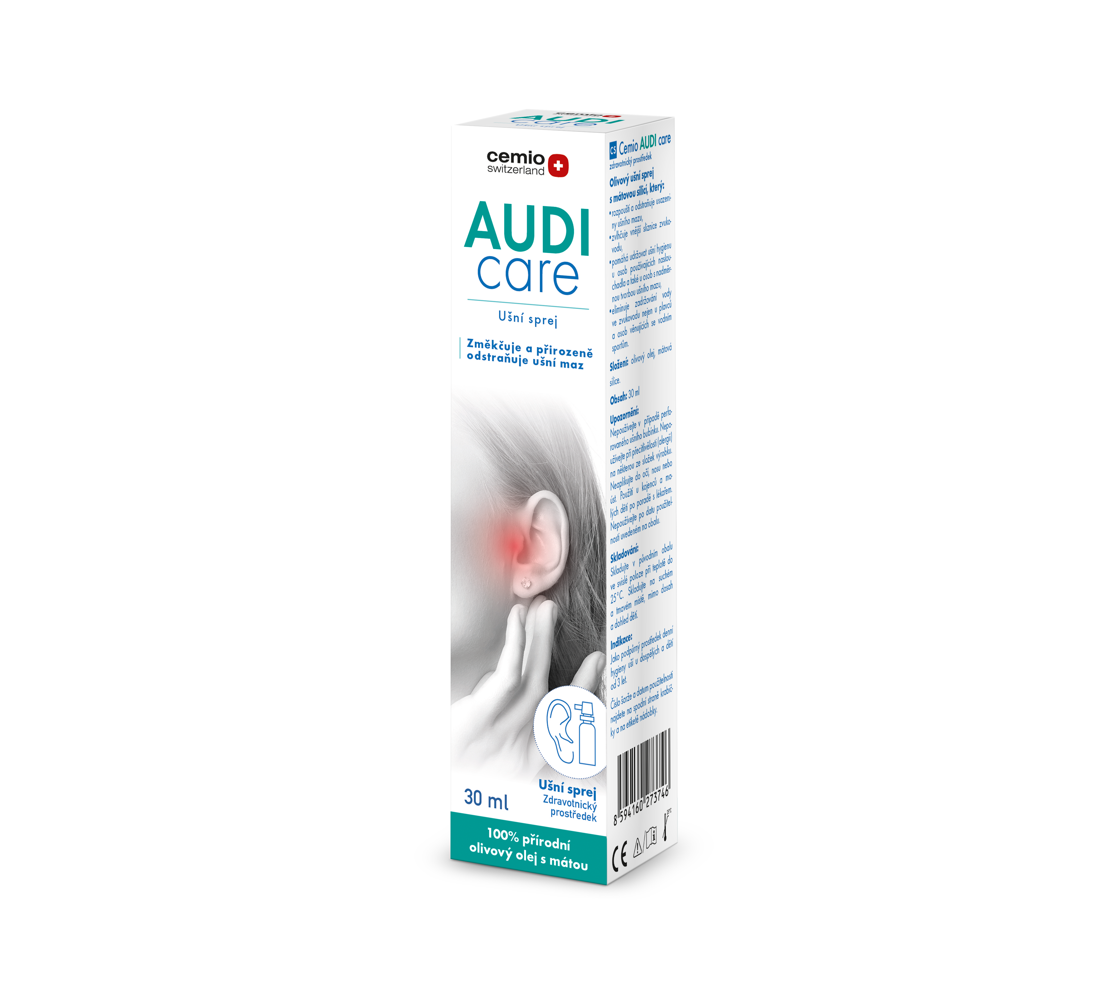 CEMIO AUDI care ušní sprej 30 ml