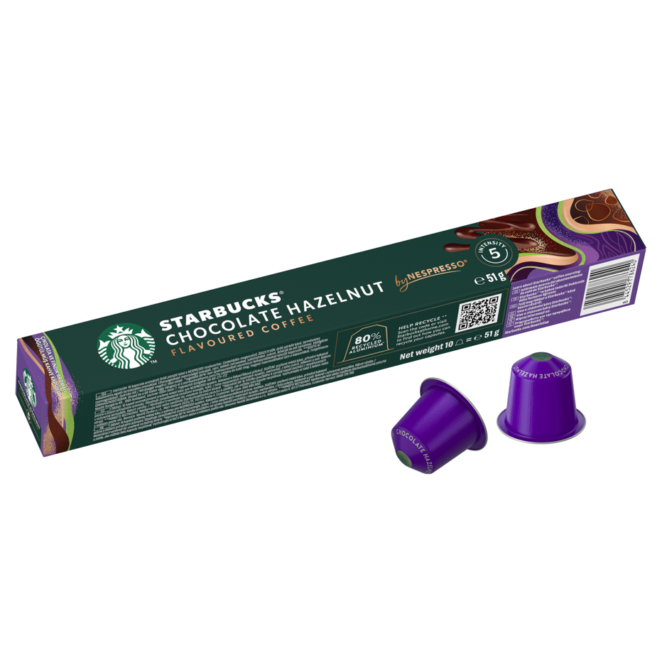 STARBUCKS ® Chocolate hazelnut Blonde roast kávové kapsle 10 ks