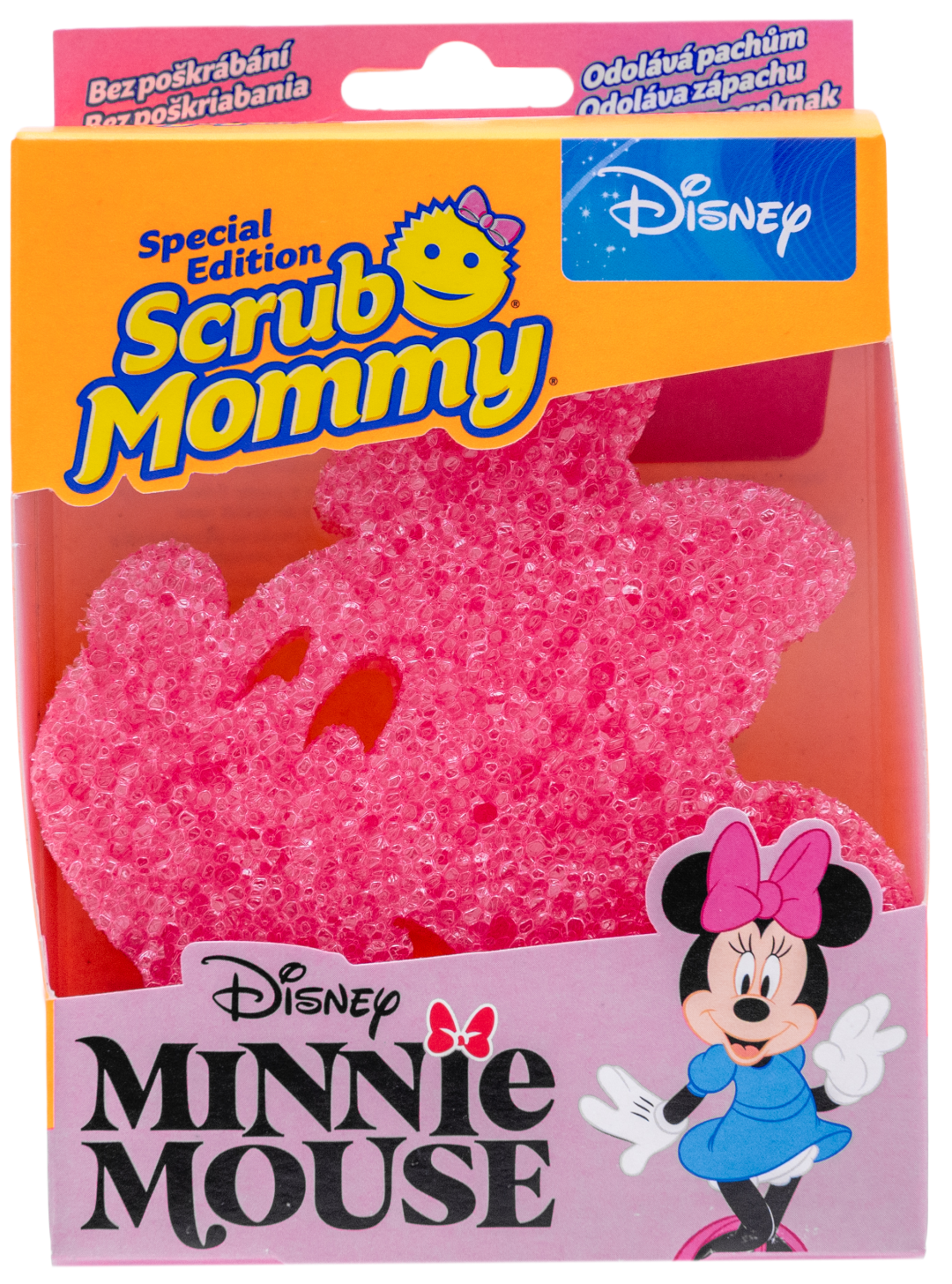 Fotografie SCRUB MOMMY Houbička Minnie Mouse